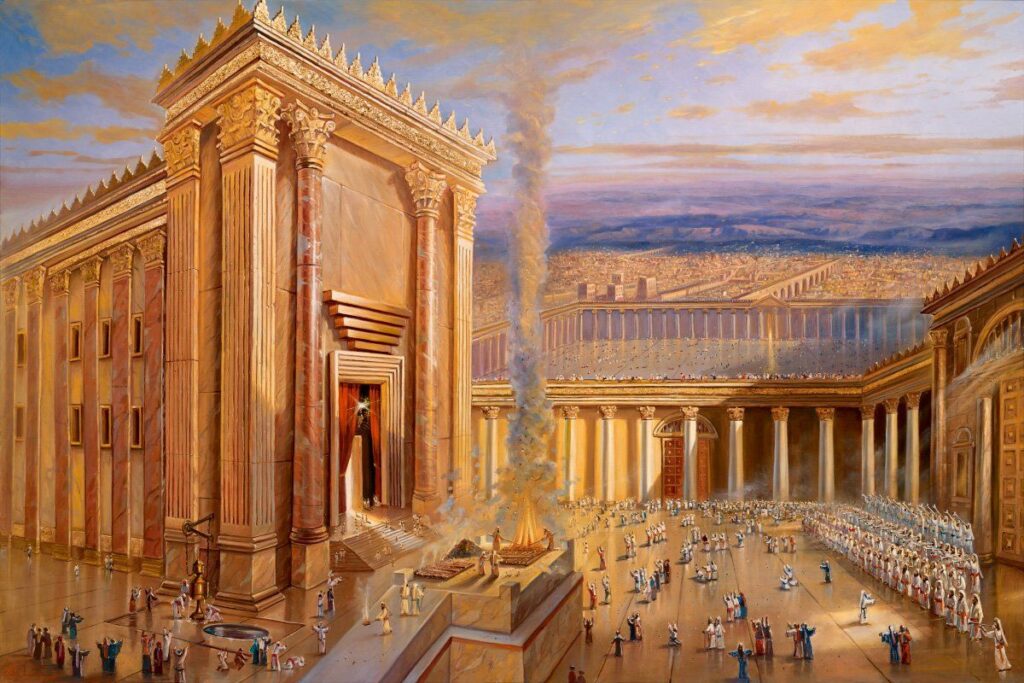 Artists Impression of the Second Temple of Jerusalem