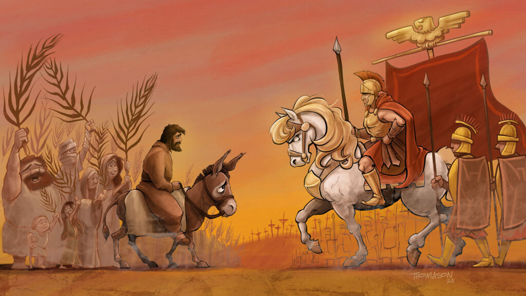 The Donkey and the Horse